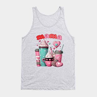 Valentine’s Day Mama Coffee Tank Top